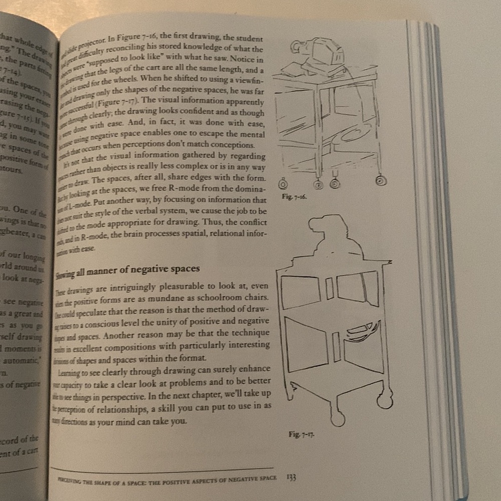 Drawing on the right side of the brain by Betty Edwards - Picture 6 of 9